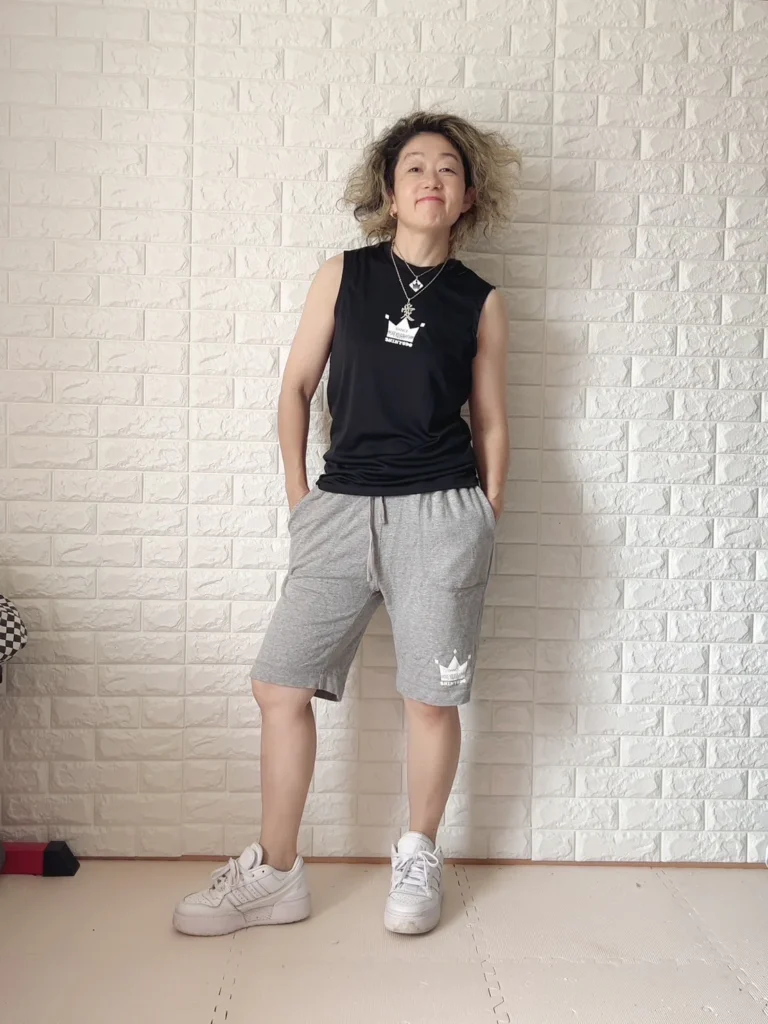 王冠ロゴ コットンハーフパンツ